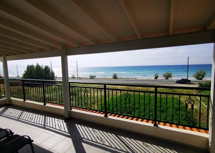 빌라 Beachfront Thomas 5 아르가카